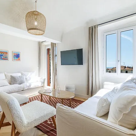 62 Carnot Lot 7 - Duplex Atypique- Climatise - 2 Apartamento Nice